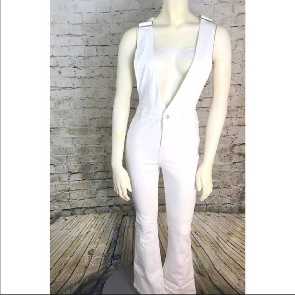 White denham Overalls NWT